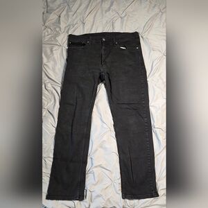 Levi’s 559 Men’s Black Relaxed Straight Jeans 38W 34L